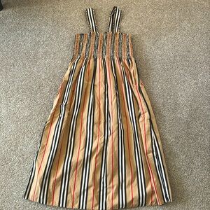 BURBERRY striped girls dress size 12